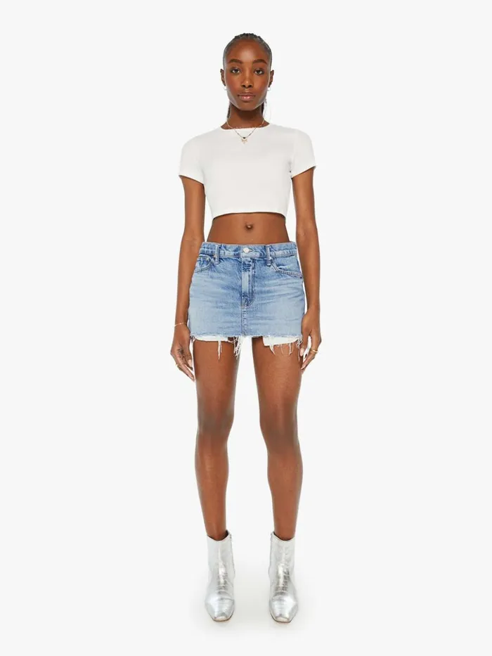 Mother Denim Skirts The Teeny Tiny Mini Are We There Yet 8211 Women