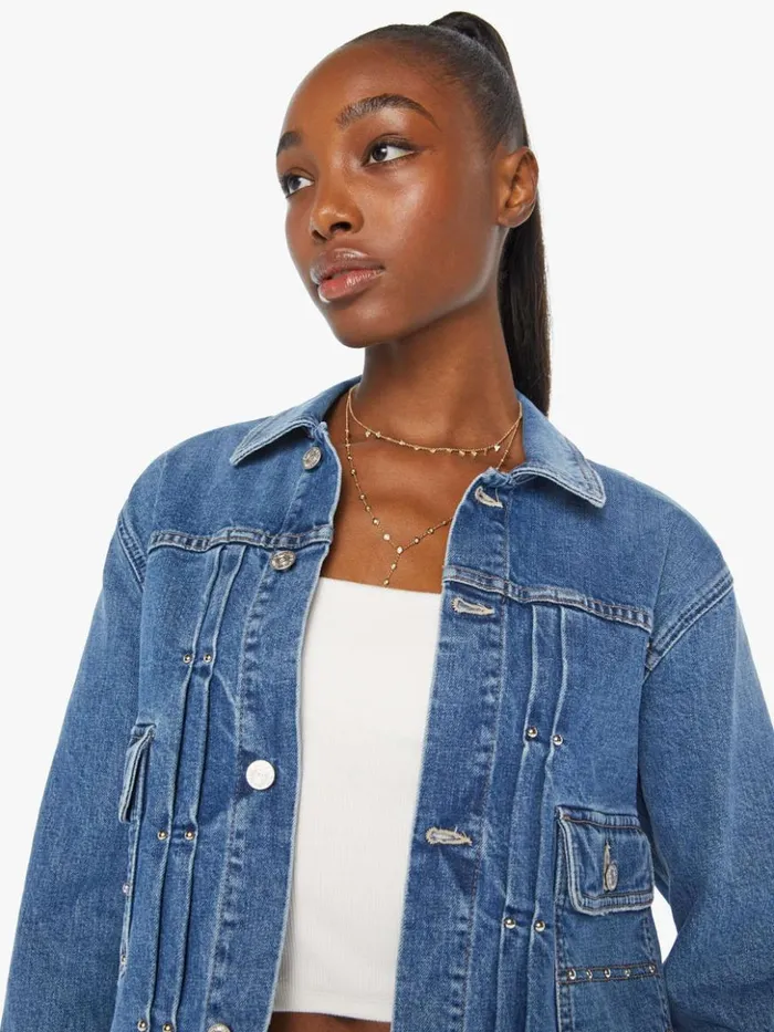 Mother Denim The Duo Jacket Metal Magic 8211 Women Mother Denim The Duo Jacket Metal Magic 8211 Women