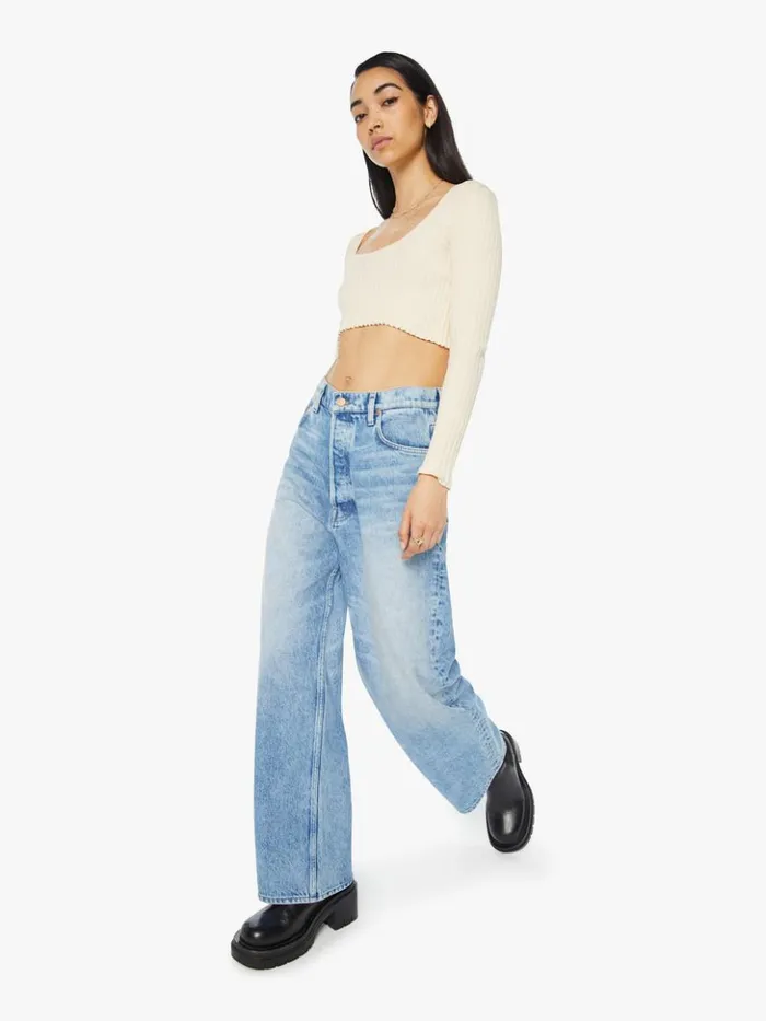 Mother Denim Wide Leg Snacks The Main Course Nerdy Wash Melt 8211 Women Mother Denim Wide Leg Snacks The Main Course Nerdy Wash Melt 8211 Women