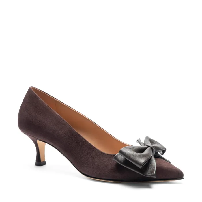 Nadia Pump Brown Suede Women Bruno Magli Pumps