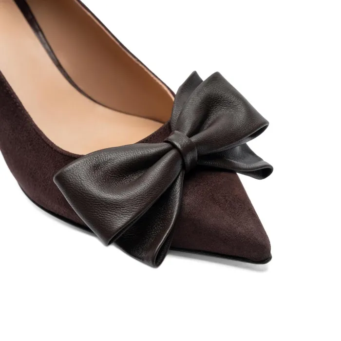 Nadia Pump Brown Suede Women Bruno Magli Pumps