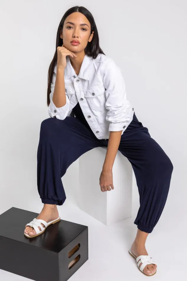 Navy Strappy Full Length Jersey Jumpsuit Women Roman Dresses