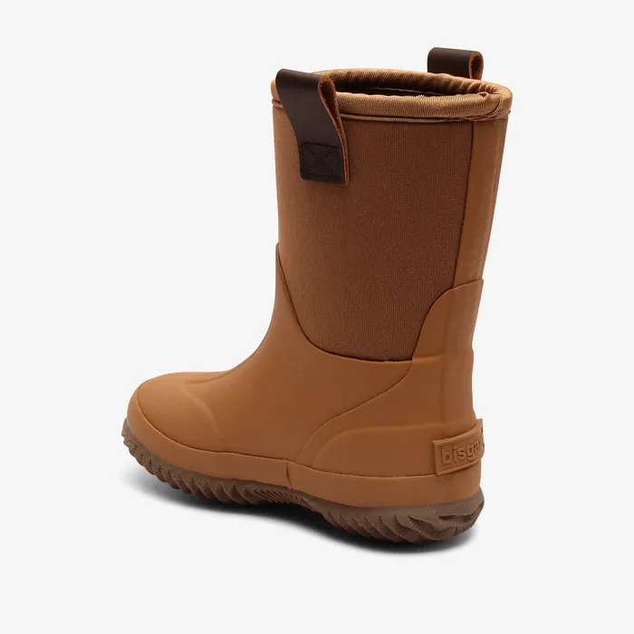 neo thermo camel Brown KIDS Rubber boots bisgaardshoes