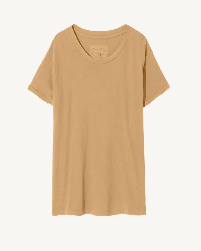 Nili Lotan BRADY TEE Washed Black Women Tops
