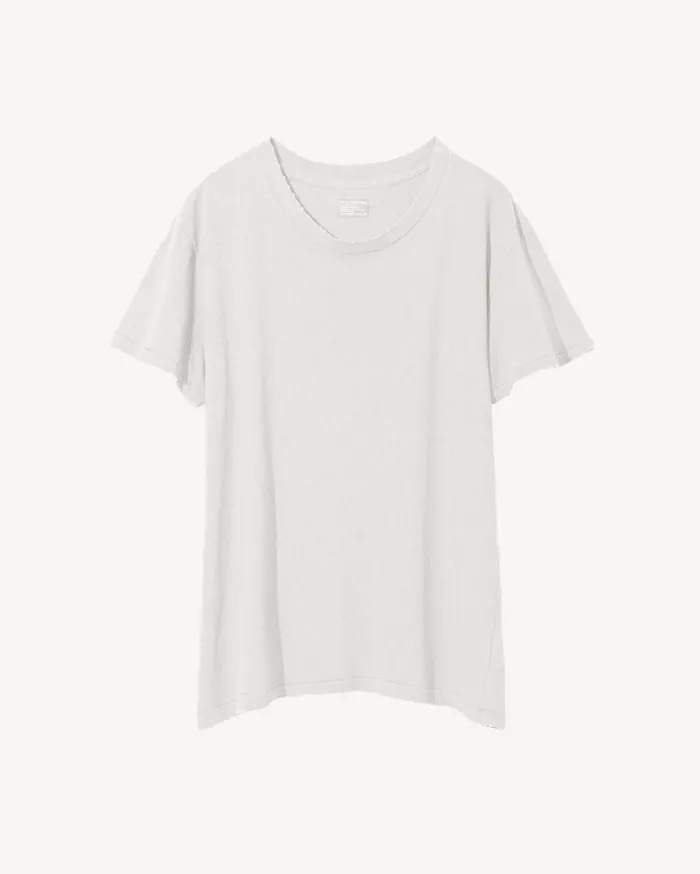 Nili Lotan BRADY TEE Washed Black Women Tops
