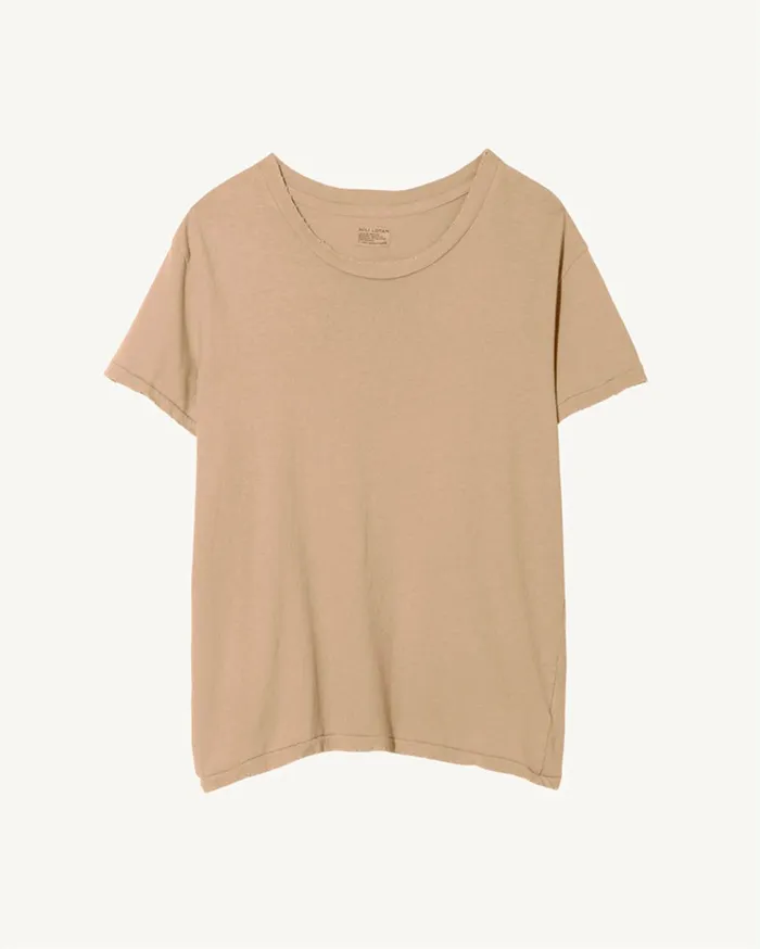 Nili Lotan BRADY TEE Washed Black Women Tops