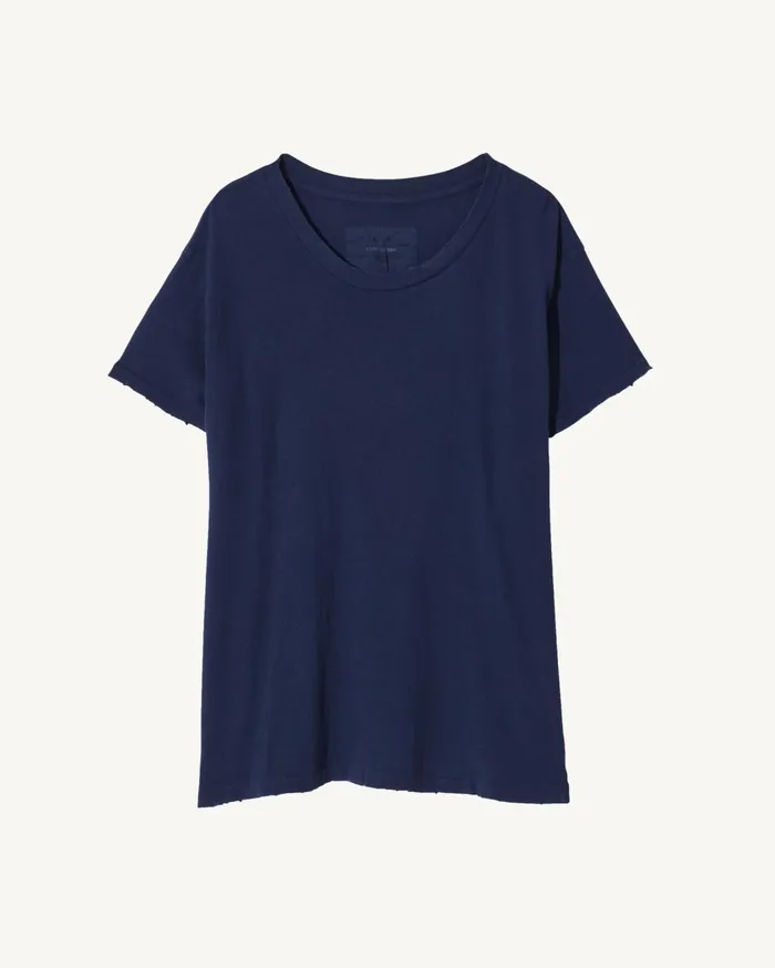 Nili Lotan BRADY TEE Washed Black Women Tops