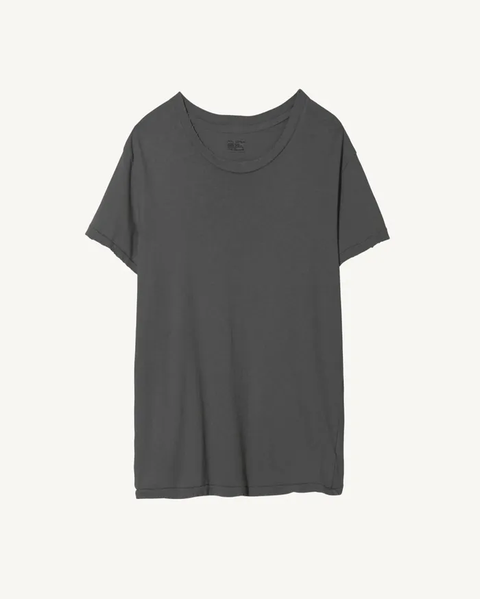 Nili Lotan BRADY TEE Washed Black Women Tops
