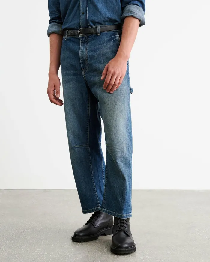 Nili Lotan CARPENTER JEAN Classic Wash Men Denim
