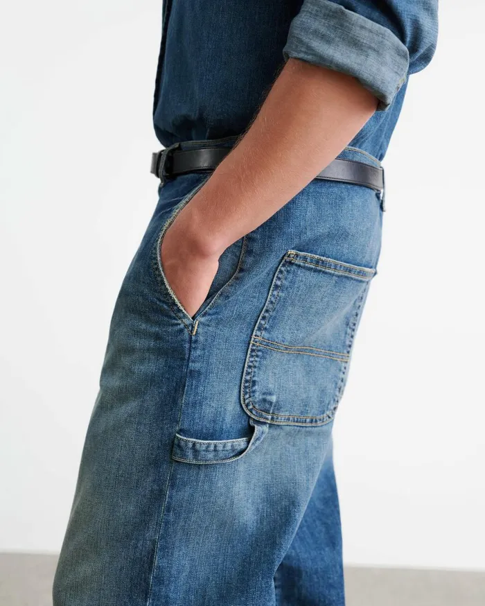 Nili Lotan CARPENTER JEAN Classic Wash Men Denim