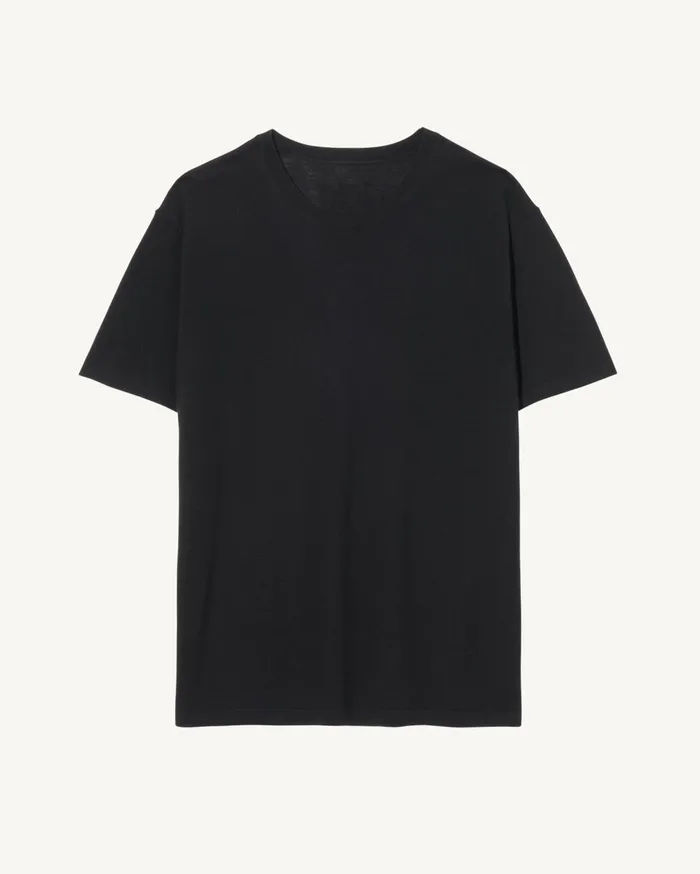 Nili Lotan DRAVEN SWEATER Black Men Sweaters
