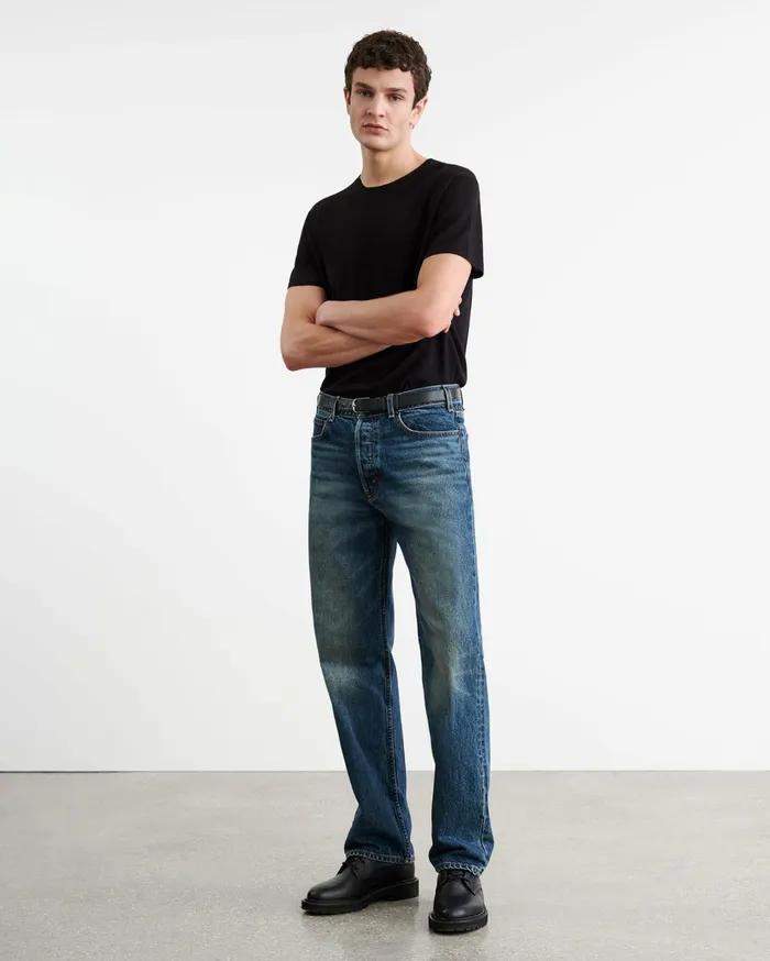 Nili Lotan DRAVEN SWEATER Black Men Sweaters