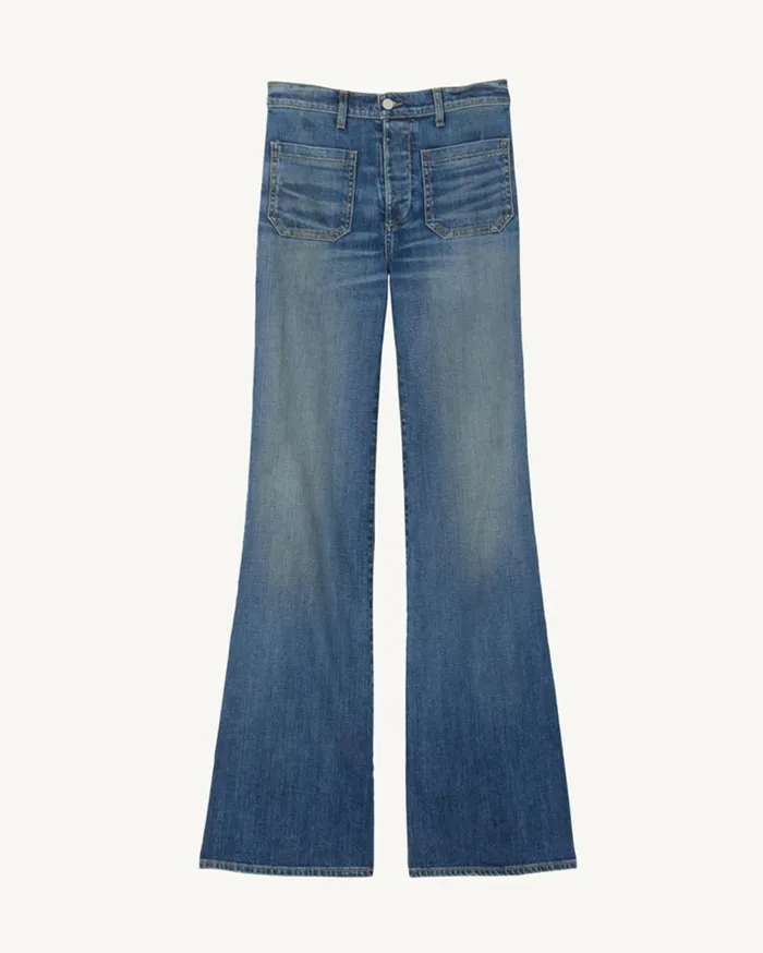 Nili Lotan FLORENCE JEAN Classic Wash Women Denim