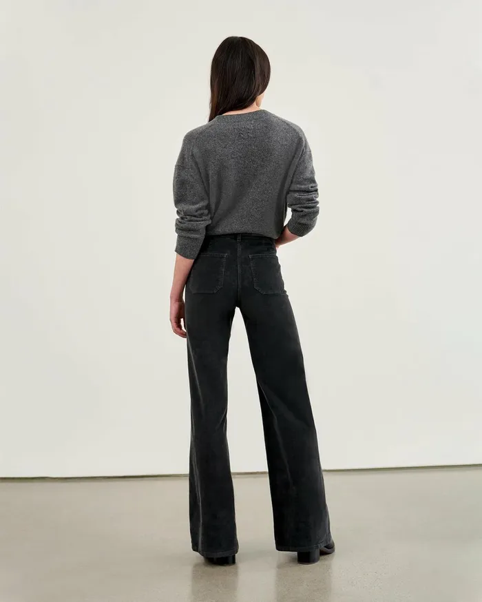 Nili Lotan FLORENCE PANT Ecru Women Pants and Shorts