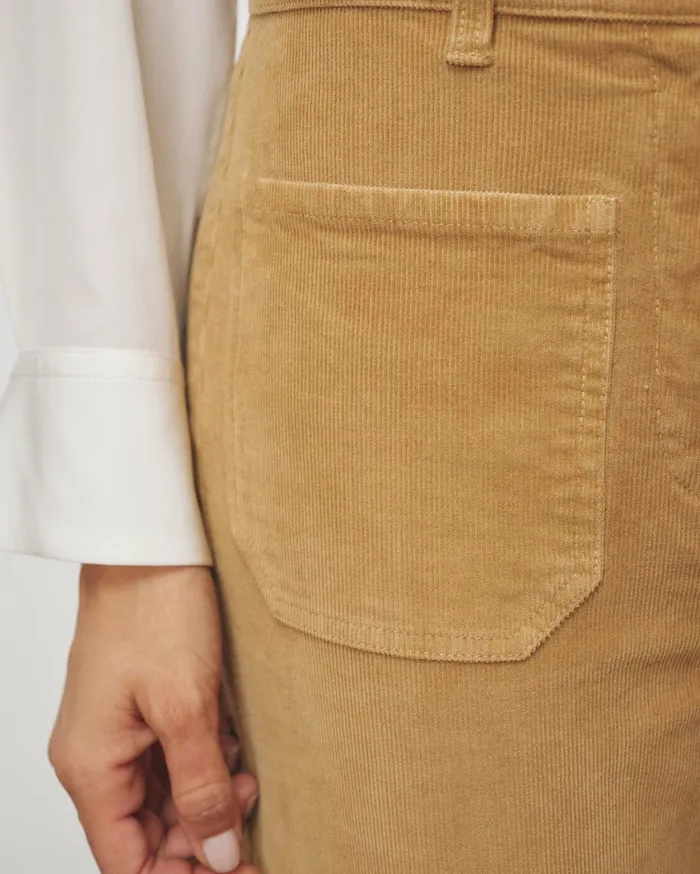 Nili Lotan FLORENCE PANT Ecru Women Pants and Shorts