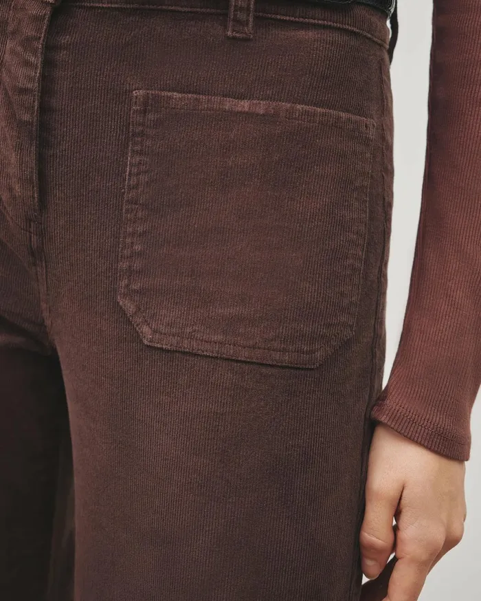 Nili Lotan FLORENCE PANT Ecru Women Pants and Shorts