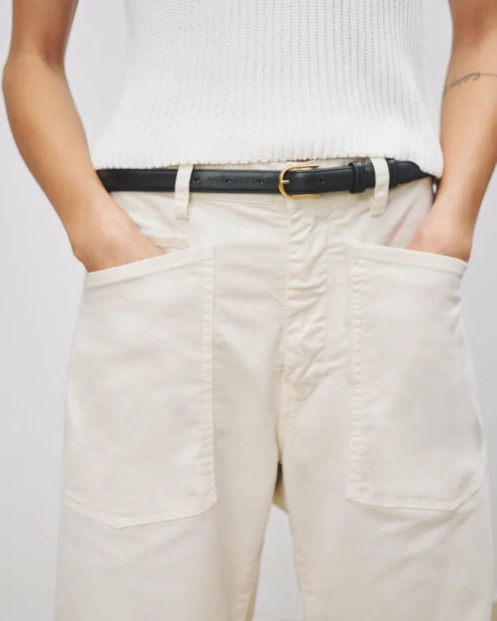 Nili Lotan SHON PANT Wood Women Pants and Shorts