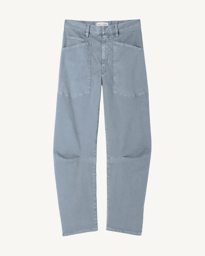 Nili Lotan SHON PANT Wood Women Pants and Shorts