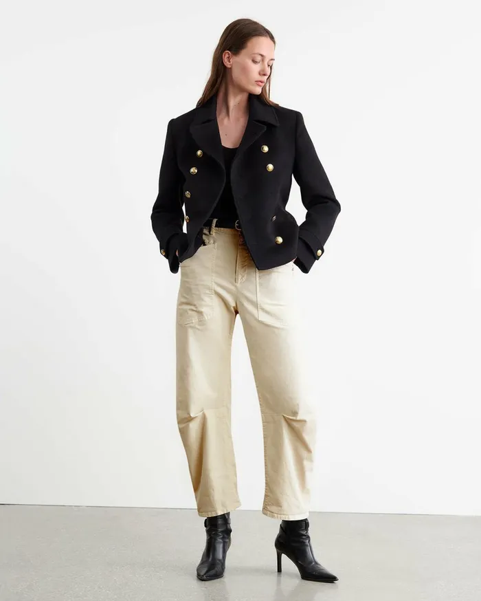 Nili Lotan SHON PANT Wood Women Pants and Shorts