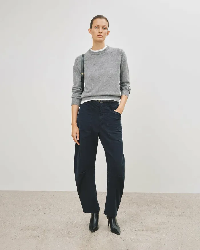 Nili Lotan SHON PANT Wood Women Pants and Shorts