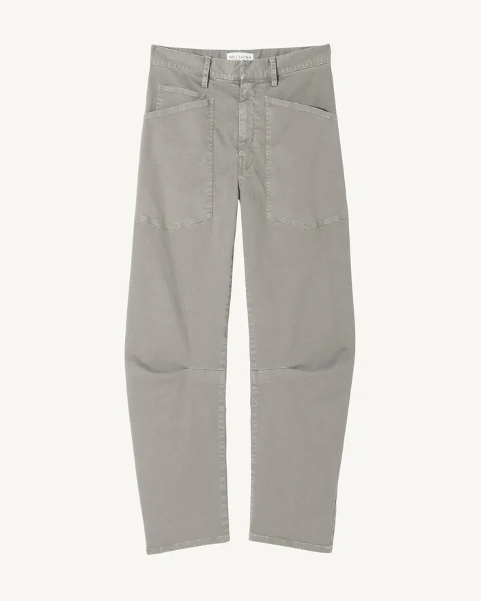 Nili Lotan SHON PANT Wood Women Pants and Shorts