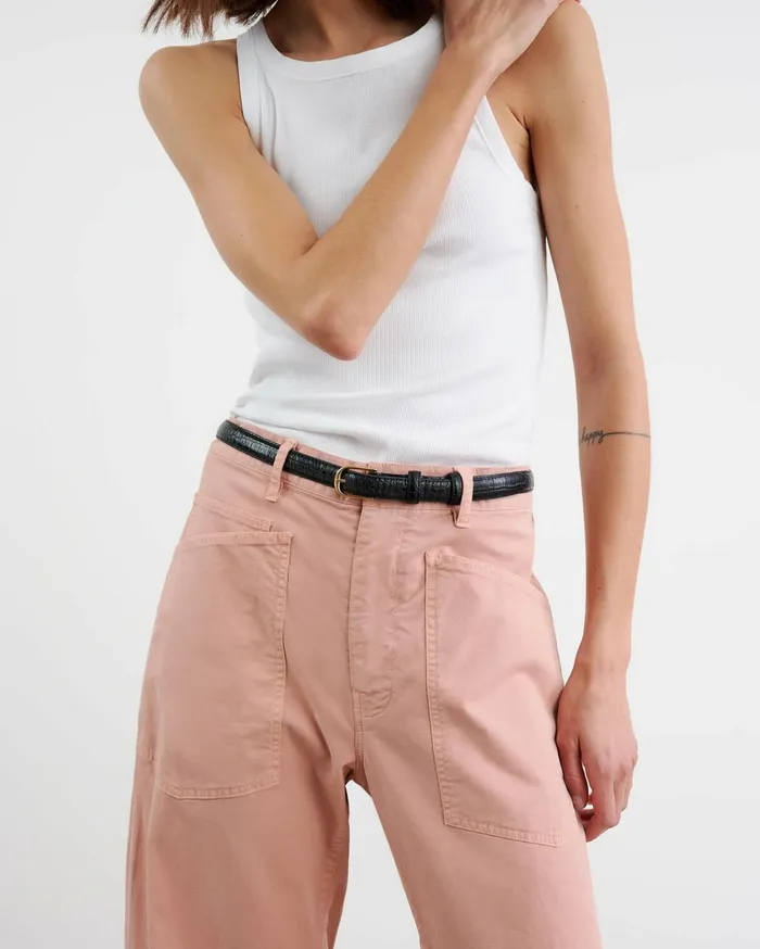 Nili Lotan SHON PANT Wood Women Pants and Shorts