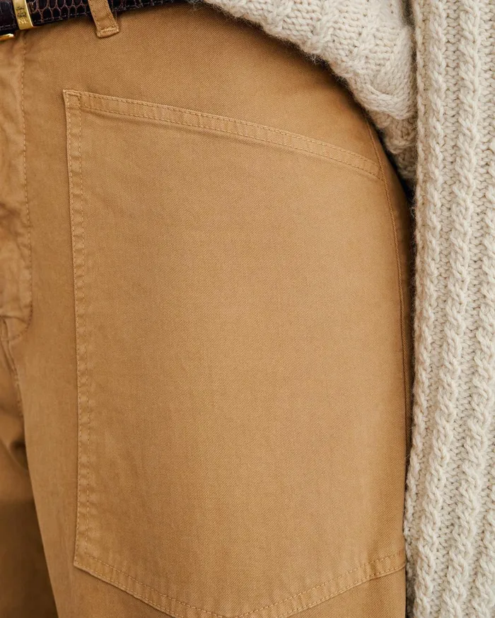 Nili Lotan SHON PANT Wood Women Pants and Shorts