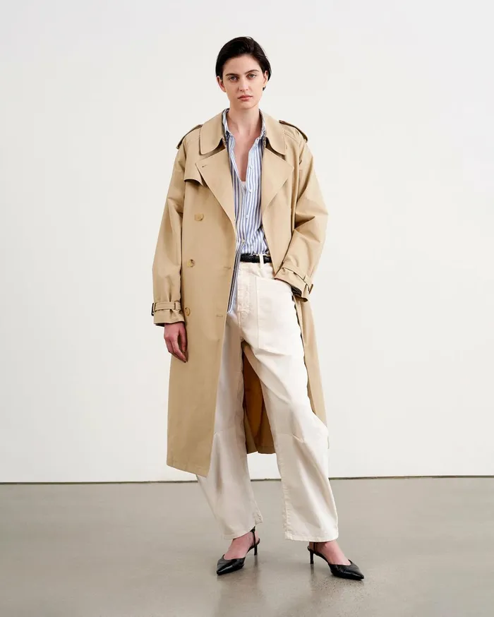 Nili Lotan SHON PANT Wood Women Pants and Shorts