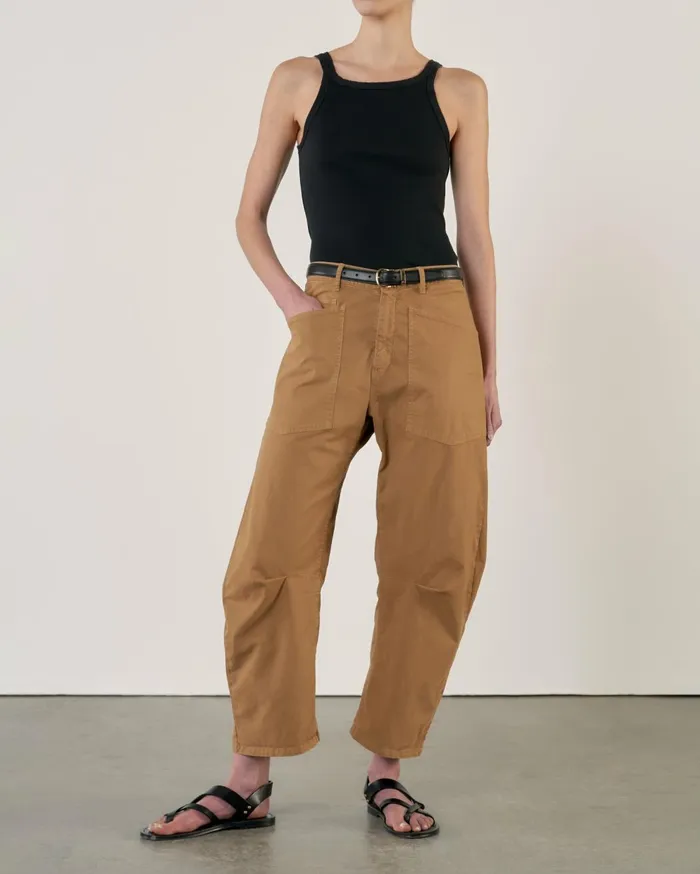 Nili Lotan SHON PANT Wood Women Pants and Shorts
