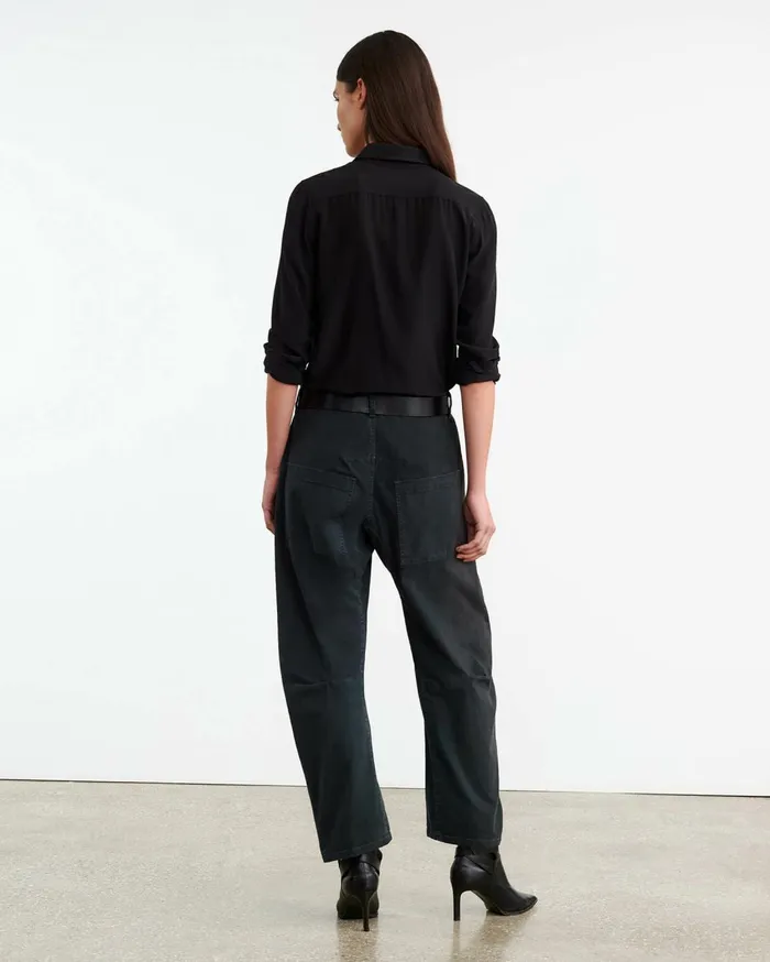 Nili Lotan SHON PANT Wood Women Pants and Shorts