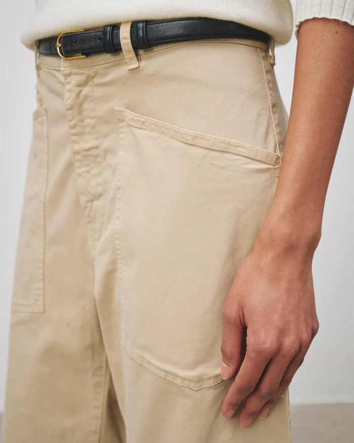 Nili Lotan SHON PANT Wood Women Pants and Shorts