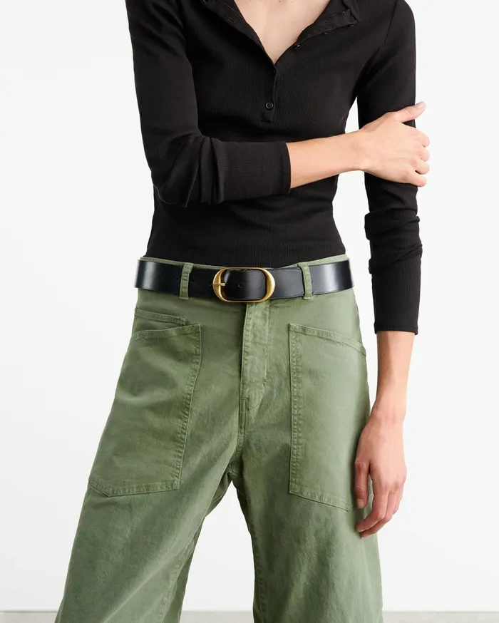 Nili Lotan SHON PANT Wood Women Pants and Shorts