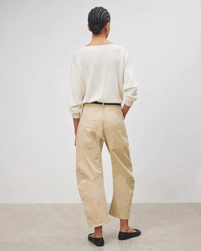 Nili Lotan SHON PANT Wood Women Pants and Shorts