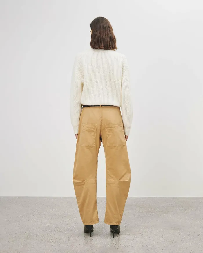 Nili Lotan SHON PANT Wood Women Pants and Shorts