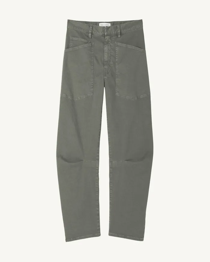 Nili Lotan SHON PANT Wood Women Pants and Shorts
