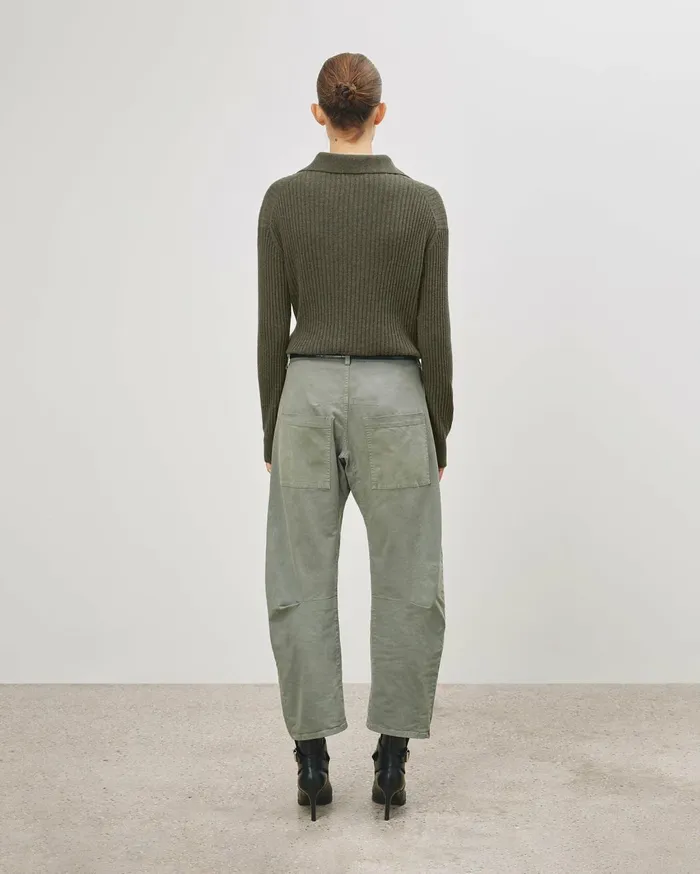 Nili Lotan SHON PANT Wood Women Pants and Shorts