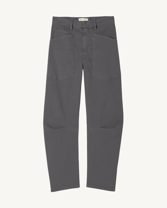 Nili Lotan SHON PANT Wood Women Pants and Shorts