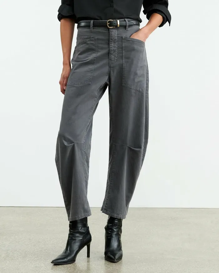 Nili Lotan SHON PANT Wood Women Pants and Shorts