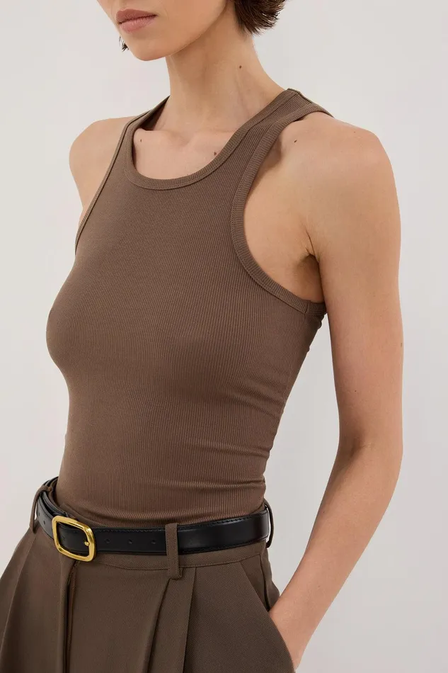 NINA CLOVER RACER KNIT TANK Women DISSH Knitted