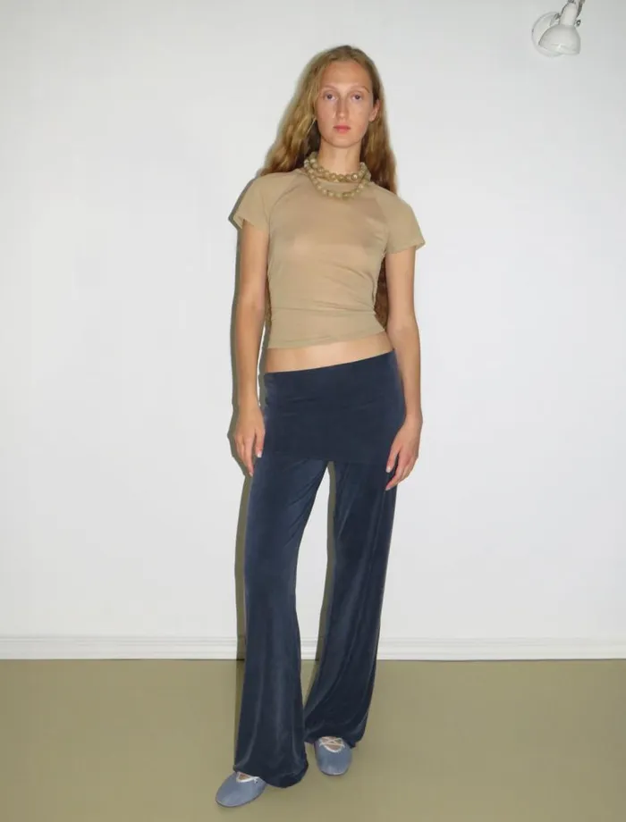 No 1093 Alexia Navy Women Paloma Wool Cupro