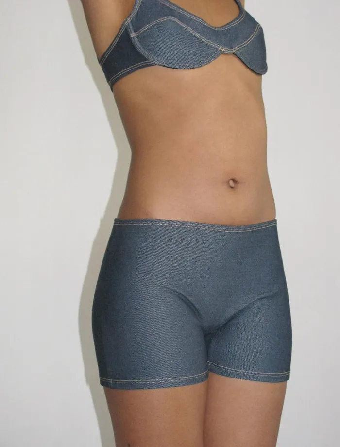 No 1635 Figlis Denim Women Paloma Wool Swimwear