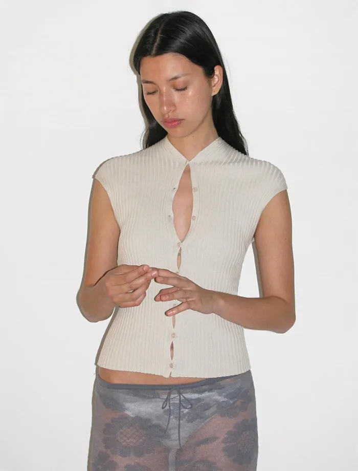 No 1655 Aiko Ecru Women Paloma Wool Tops
