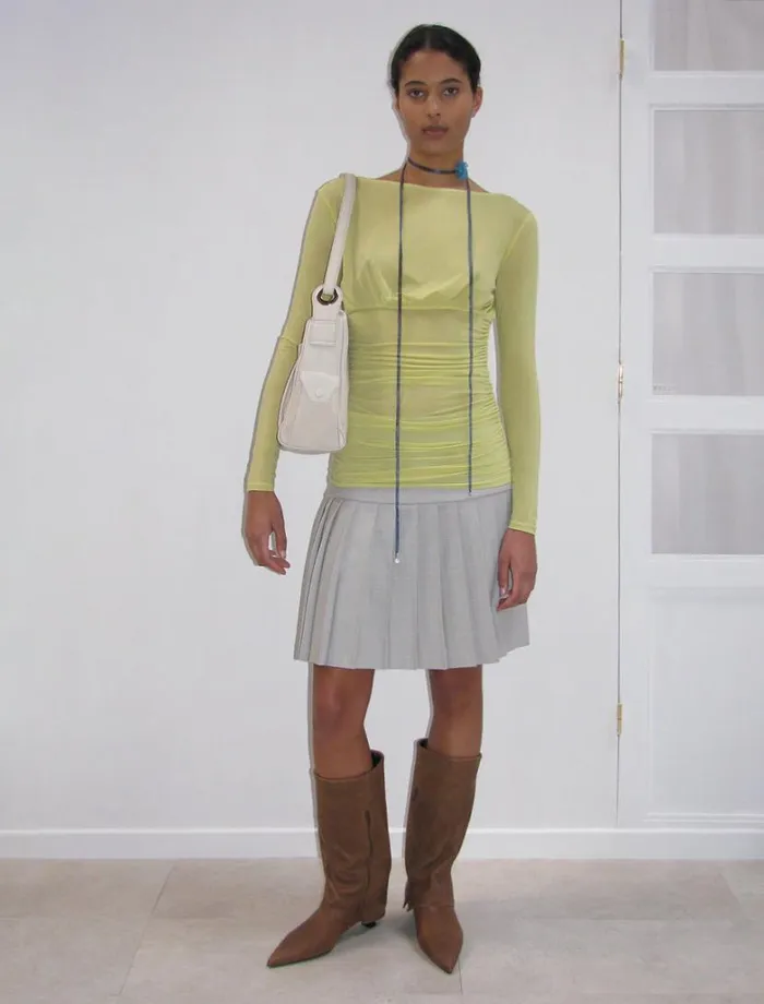 No 1701 Lil Yellow Women Paloma Wool Tops