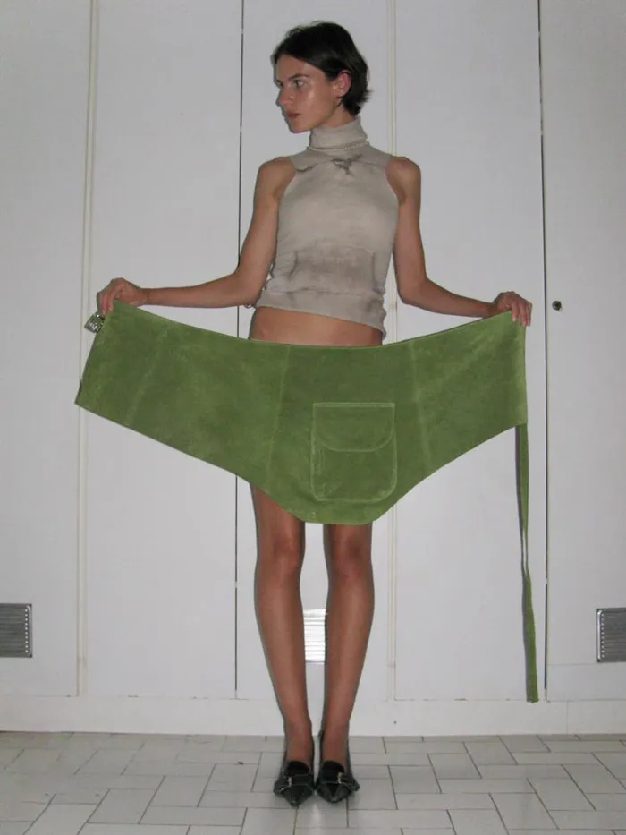 No 1711 Marella Green Women Paloma Wool Belts