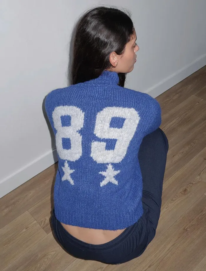 No 1784 Stadium Blue Women Paloma Wool Knits