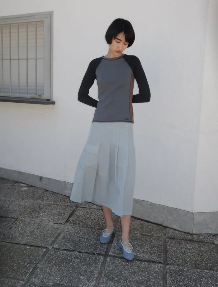 No 1804 Maldini Grey Women Paloma Wool Tops