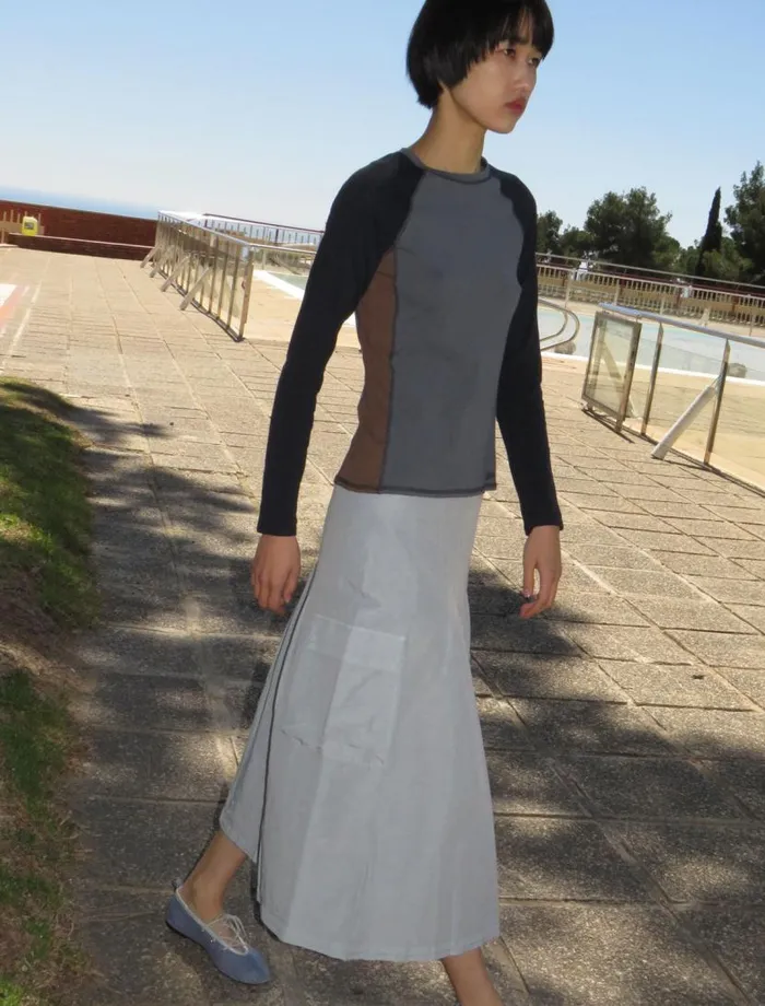No 1804 Maldini Grey Women Paloma Wool Tops