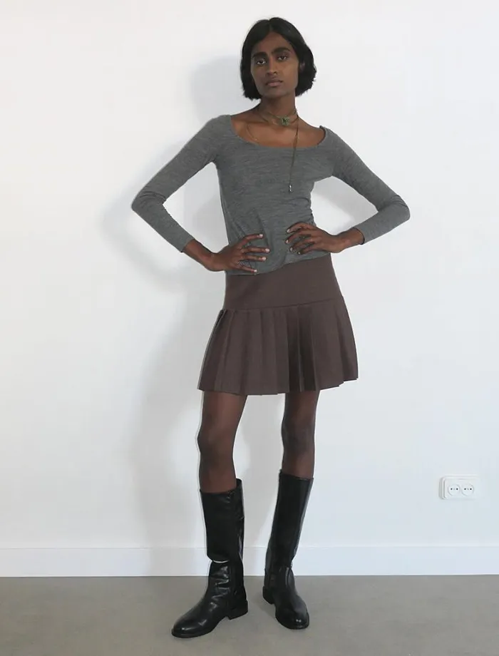 No 1821 Araceli II Burgundy Women Paloma Wool Bottoms
