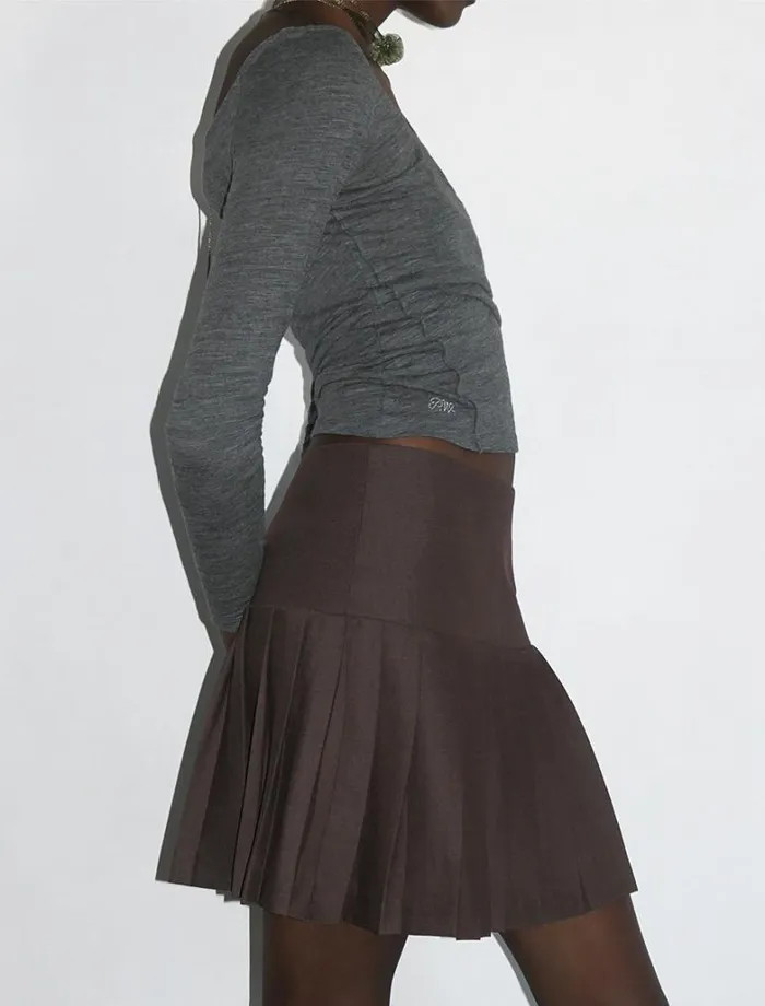 No 1821 Araceli II Burgundy Women Paloma Wool Bottoms