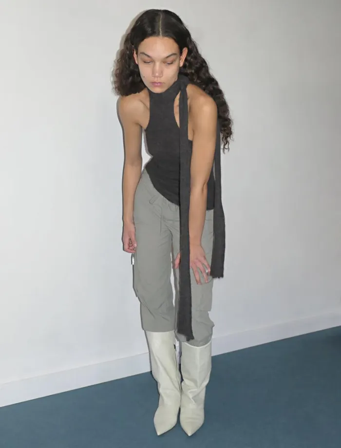 No 1829 Fedra Grey Women Paloma Wool Tops